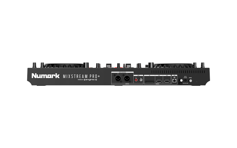 Numark MIXSTREAM PRO+ Contrôleur DJ de streaming autonome à 2 platines