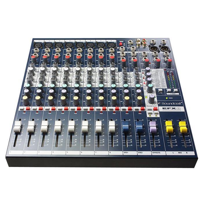 Soundcraft EFX8 Mixer With Effects - Red One Music