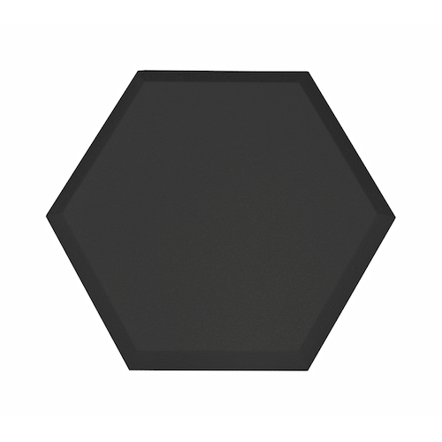 Primacoustic Element Hexagon Shaped Panels - Black - Red One Music