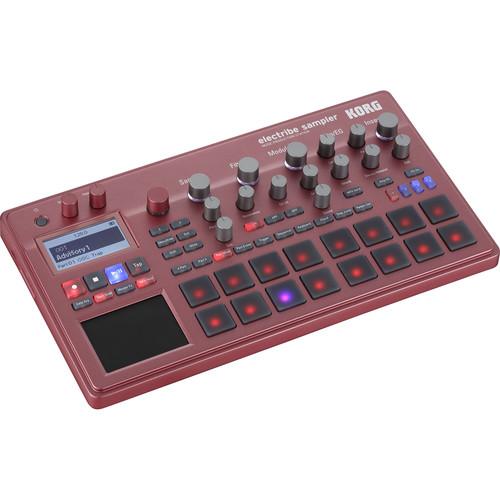 Korg ELECTRIBE 2S Rd Sampler Music Production Station With V20 Software Red - Red One Music