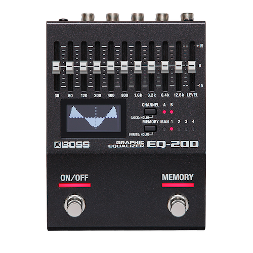Boss EQ-200 Graphic Equalizer Pedal - Red One Music