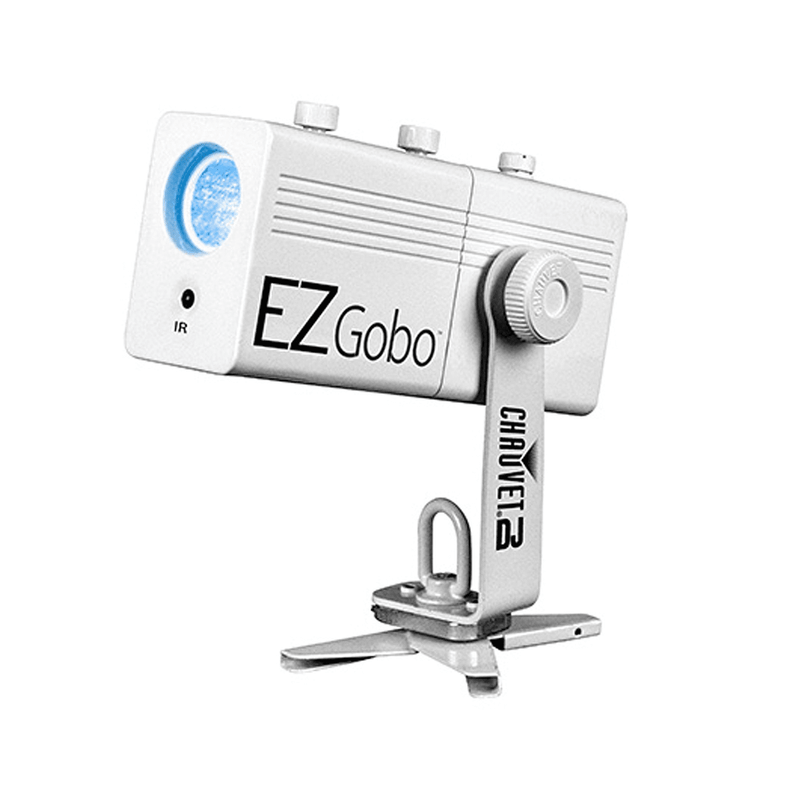 Chauvet Ez Gobo  Battery-Powered Led Gobo Projector Projects A Custom Image Anywhere - Red One Music