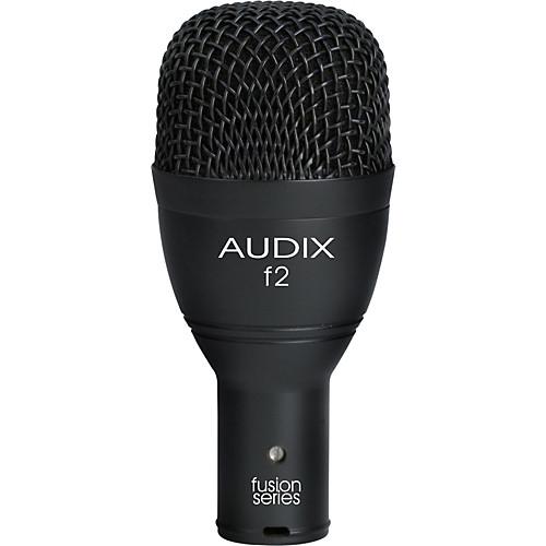 Audix F2 Dynamic Hypercardioid Instrument Microphone - Red One Music