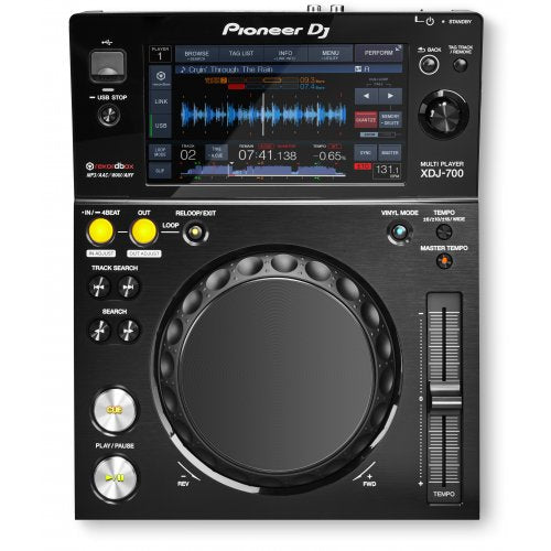 PIONEER DJ XDJ-700 COMPACT DIGITAL DECK - Red One Music