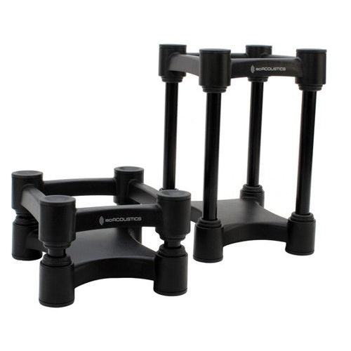 IsoAcoustics ISO-155 Medium-Sized Monitor Isolation Stands (Pair) - Red One Music
