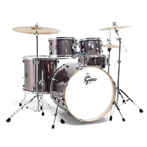 Gretsch Drums GE4E825GS Energy Kit With 22" Kick (Grey Steel)