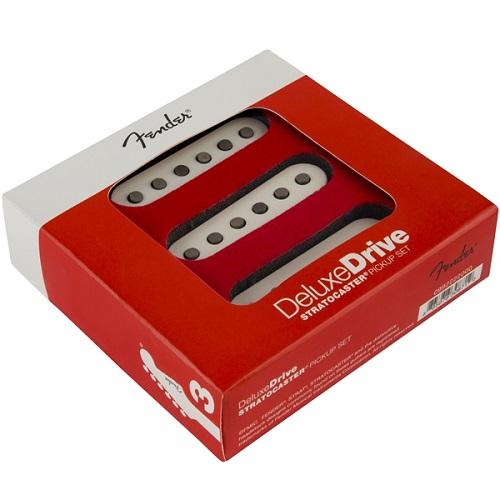 Fender 0992222000 Deluxe Drive Stratocaster Pickup Set Of 3 - Red One Music