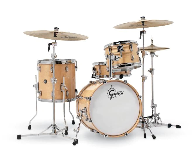 Gretsch Drums RN2-J484-GN Renown 4-Piece (12/14/18/14 SN) Drum Kit (Gloss Natural)