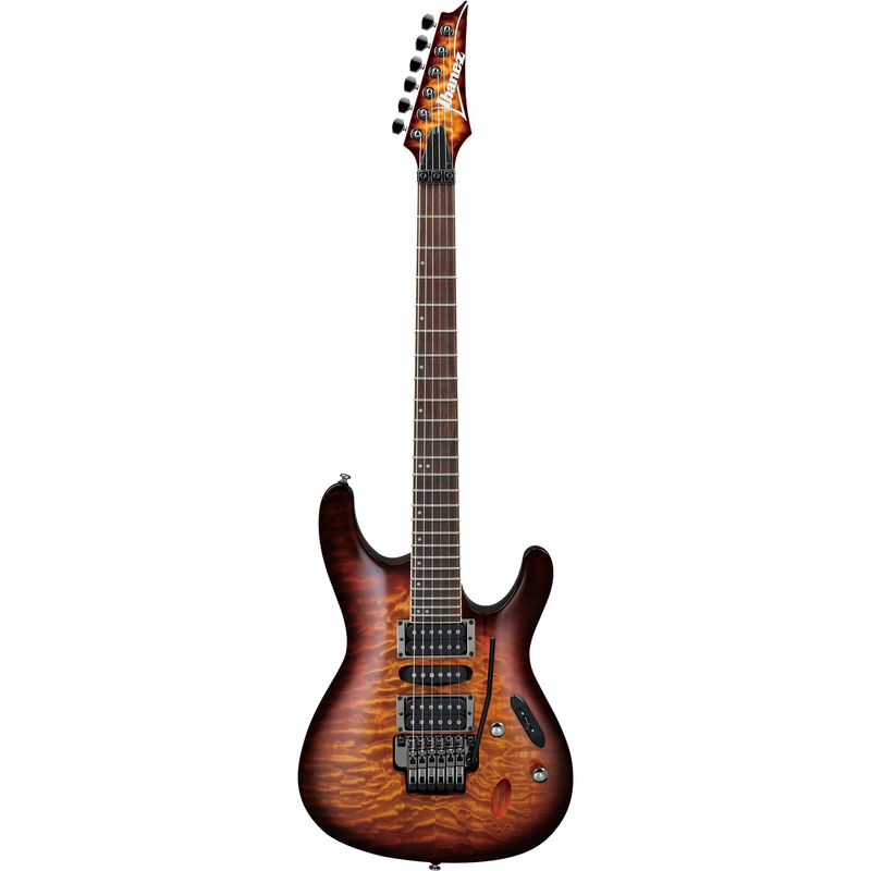 Ibanez S670QMDEB Standard Electric Guitar (Dragon Eye Burst)