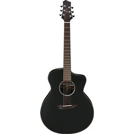 Ibanez JGM5BSN Jon Gomm Signature 6 String Acoustic Guitar (Black Satin)
