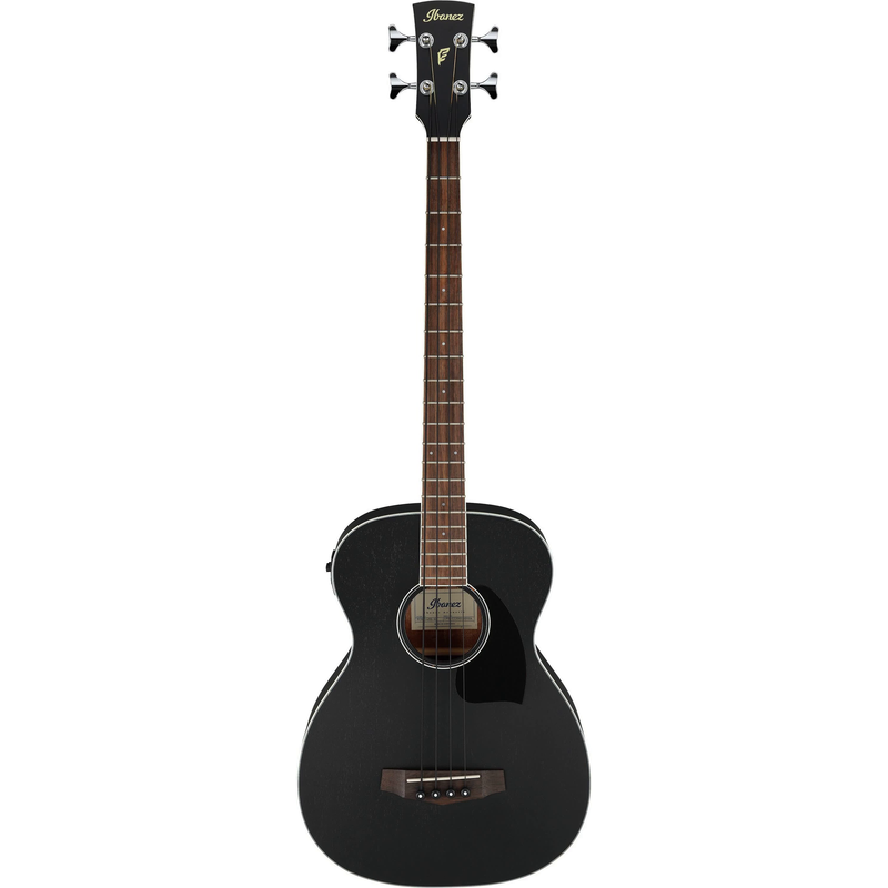 Ibanez PCBE14MHWK 4-String Acoustic Electric Bass with Under Saddle Ibanez Pickup - Weathered Black