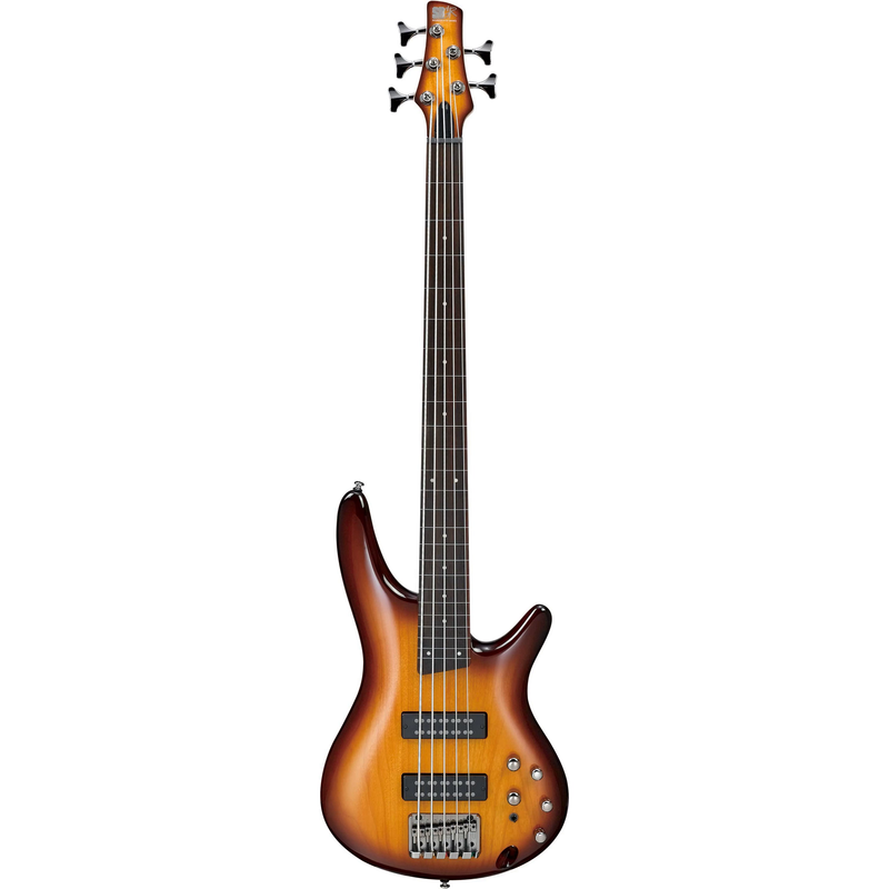 Ibanez SR375EFBBT SR Series 5 String - Electric Bass with 3 Band EQ - Brown Burst