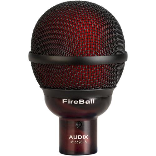 Audix Fireball Instrument Microphone - Red One Music