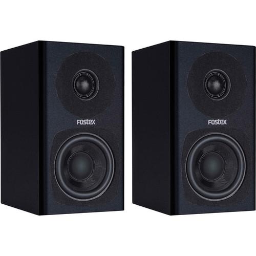 Fostex PM03 2-Way Powered Monitor Speaker System (Black) - Red One Music