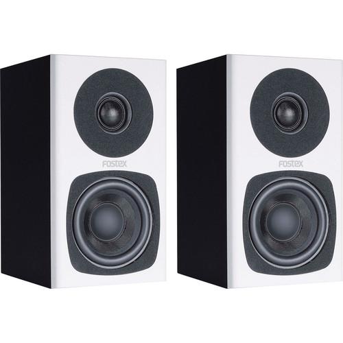 Fostex PM03 2-Way Powered Monitor Speaker System (White) - Red One Music
