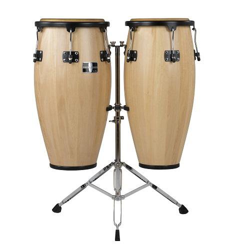 Gon Bops FS1112SETN Fiesta Series - Natural Congas - Red One Music