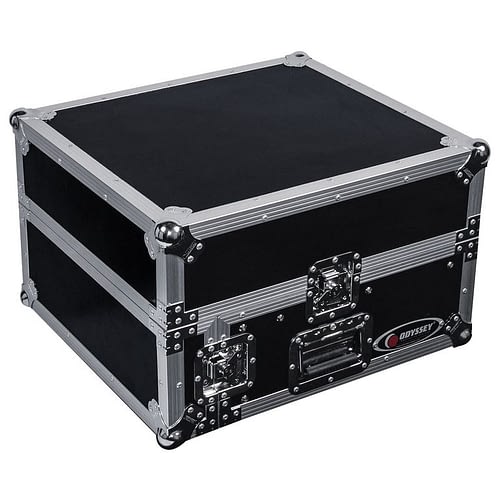 Odyssey FZ1002 - 10U Top Slanted 2U Vertical Pro Combo Rack