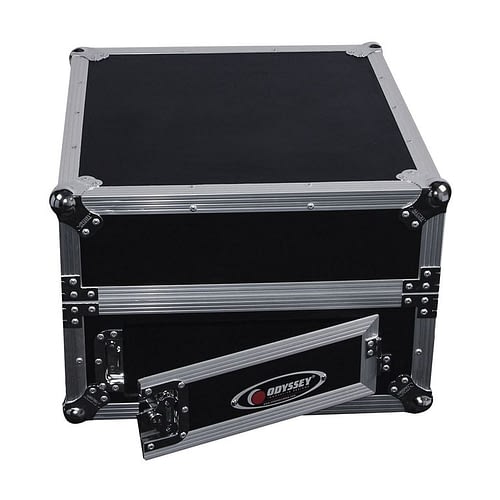 Odyssey FZ1002 - 10U Top Slanted 2U Vertical Pro Combo Rack