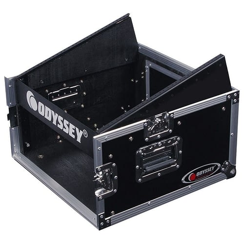 Odyssey FZ1004 - 10U Top Slanted 4U Vertical Pro Combo Rack