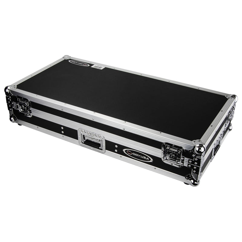 Odyssey FZ10CDJWXD Extra Deep 10″ Format DJ Mixer and Two Large Format Media Players Coffin Flight Case