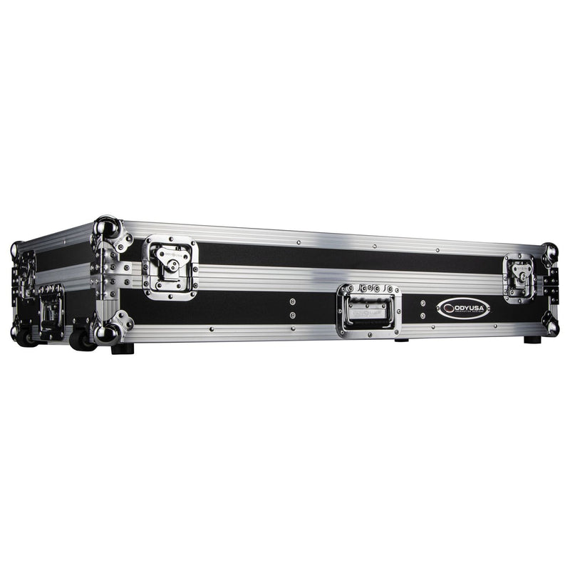 Odyssey FZ10CDJWXD Extra Deep 10″ Format DJ Mixer and Two Large Format Media Players Coffin Flight Case