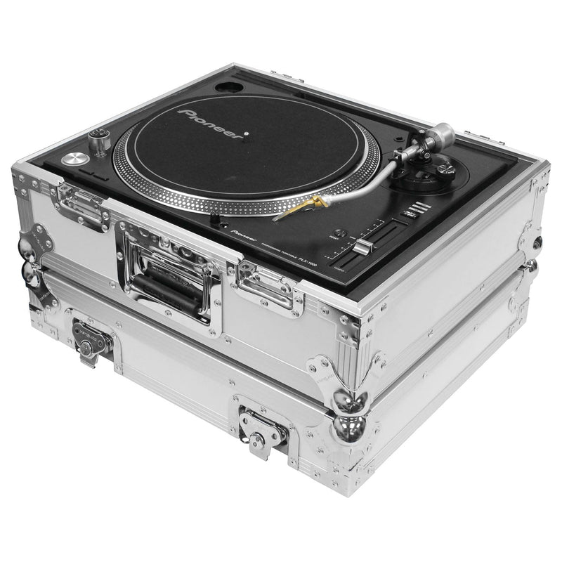 Odyssey FZ1200WT Universal White Turntable Flight Case