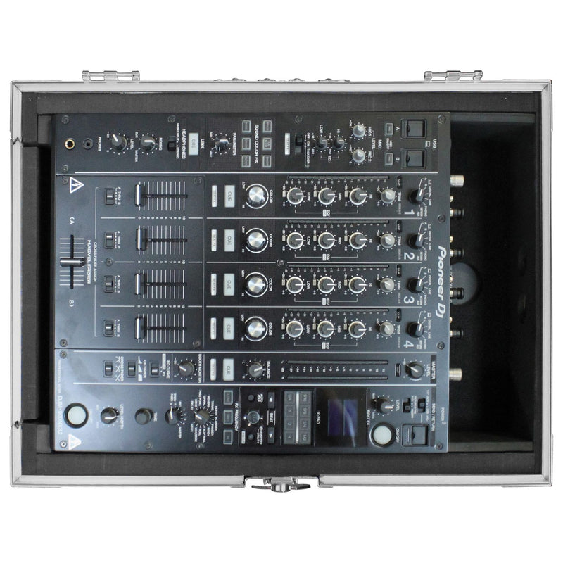 Odyssey FZ12MIXXD - Universal 12″ Format DJ Mixer Flight Case with Extra Deep Rear Cable Compartment
