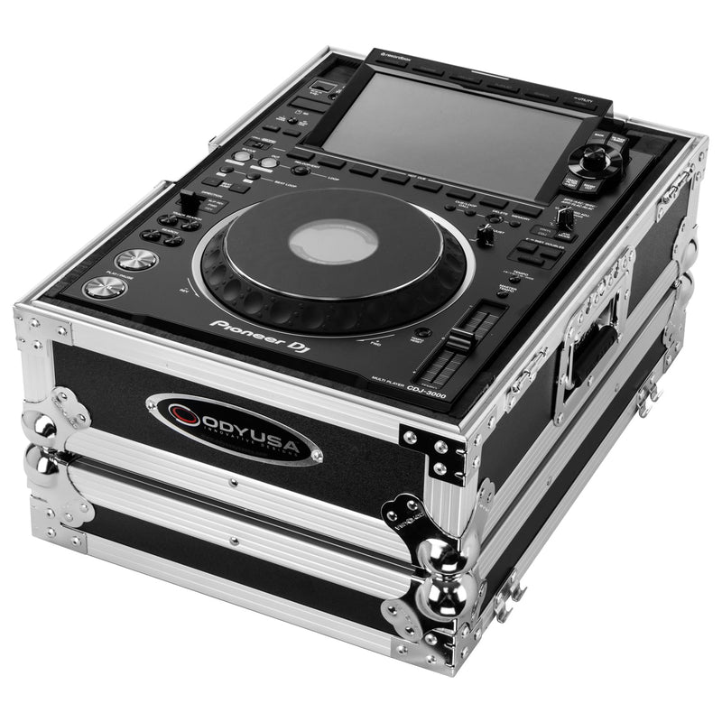 Odyssey FZ3000 Pioneer CDJ3000 Flight Case avec panneau arrière amovible