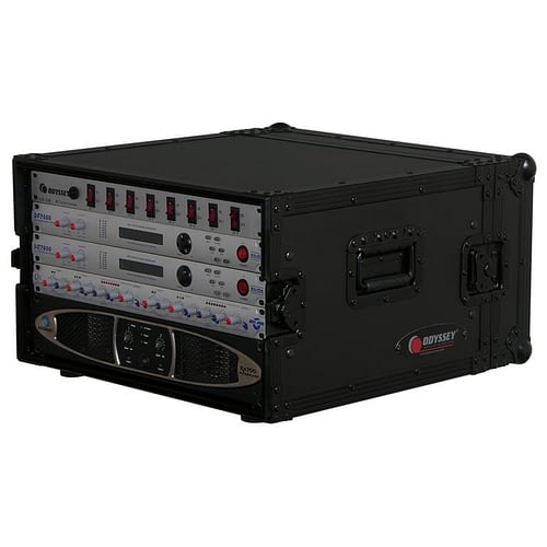 Odyssey FZAR06BL - Black 6U Pro Amp Rack