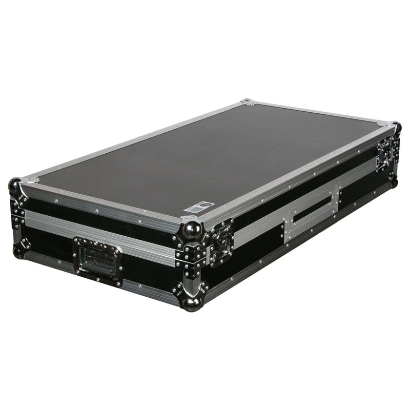 Odyssey FZBM10W Format DJ Mixer and Two Battle Position Turntables Flight Coffin Case - 10″