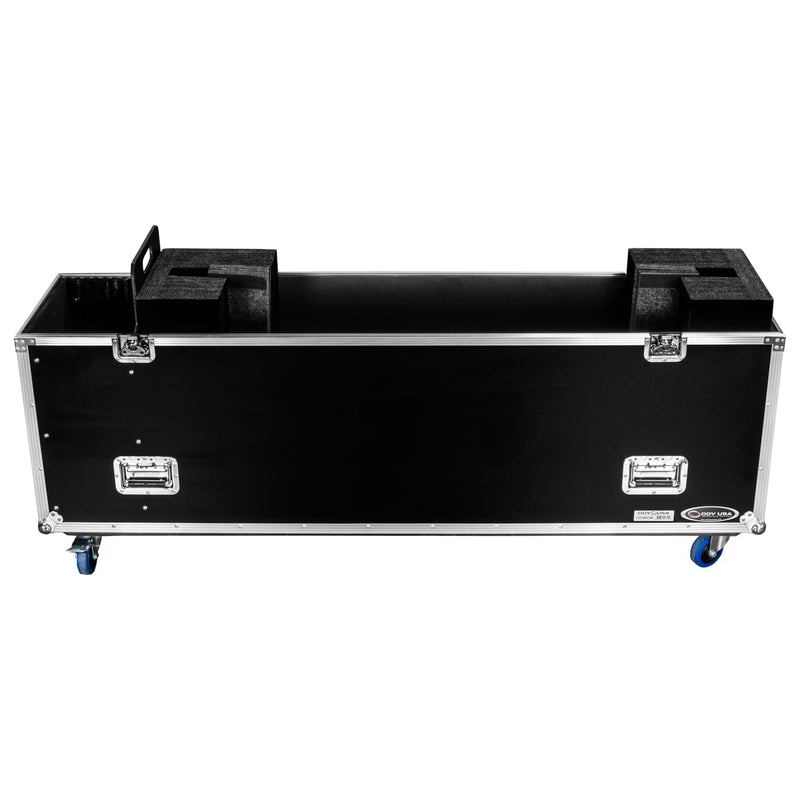 Odyssey FZFSM75W - 75″ Flat Screen Monitor Case with Casters