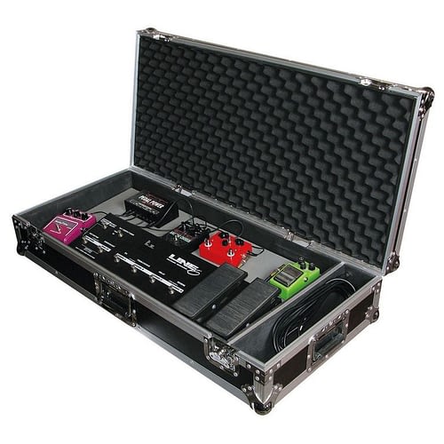 Odyssey FZGPEDAL32W - 32″ Wide Guitar Pedal Board Flight Case