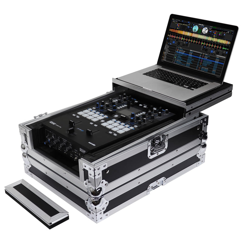 Boîtier de mixage DJ au format Odyssey FZGS12MX1XD avec compartiment arrière extra profond - 12″