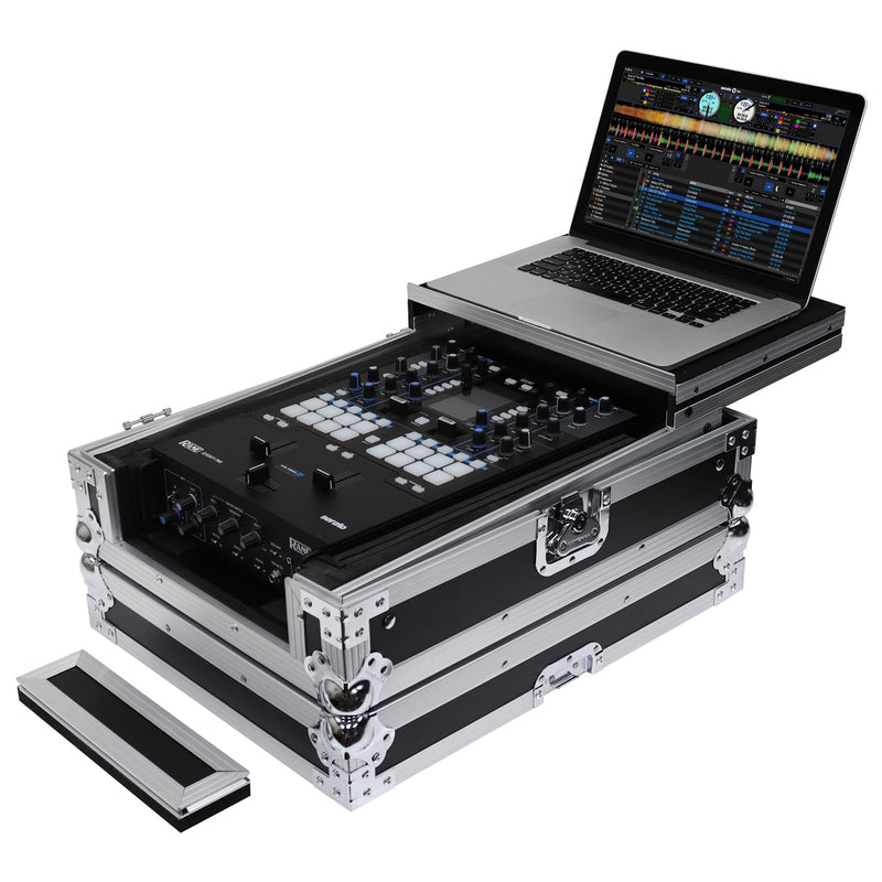 Odyssey FZGS12MX1XD Format DJ Mixer Case w/Extra Deep Rear Compartment - 12″