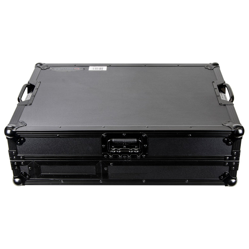 Odyssey FZGS1RA1272WBL Flight case compact réversible Rane Twelve et Rane Seventy/Seventy-Two Battle DJ Coffin avec plateforme Glide (Noir)