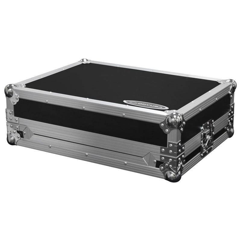 Odyssey FZGSDJC1 Flight-case pour contrôleur DJ de taille universelle avec plateforme coulissante – Petit/moyen