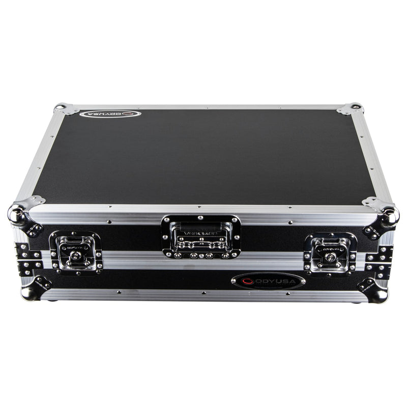 Odyssey FZGSPIDDJ8001 Pioneer DDJ-800 Flight Case avec espace rack 1U inférieur et plate-forme coulissante