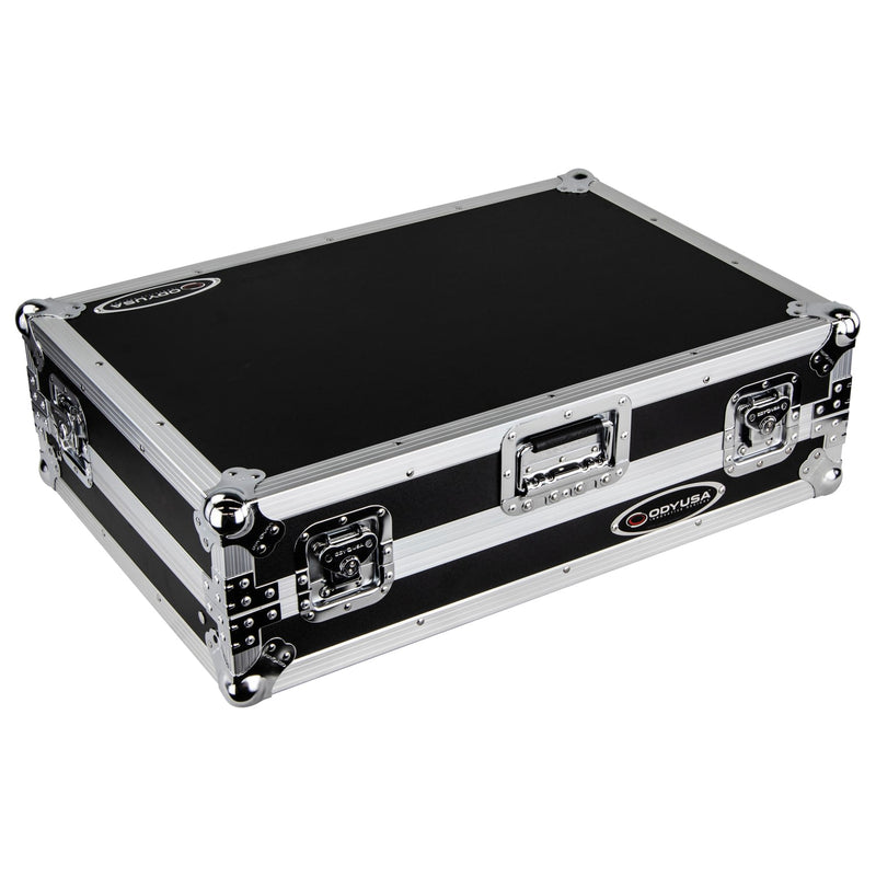 Odyssey FZGSPIDDJ8001 Pioneer DDJ-800 Flight Case avec espace rack 1U inférieur et plate-forme coulissante