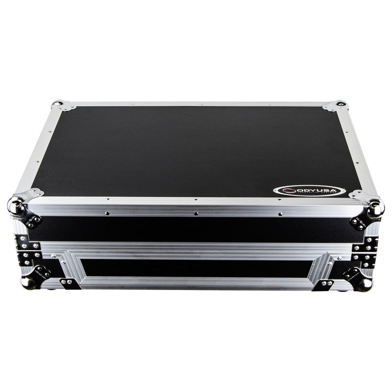 Odyssey FZGSPIDDJ8001 Pioneer DDJ-800 Flight Case avec espace rack 1U inférieur et plate-forme coulissante