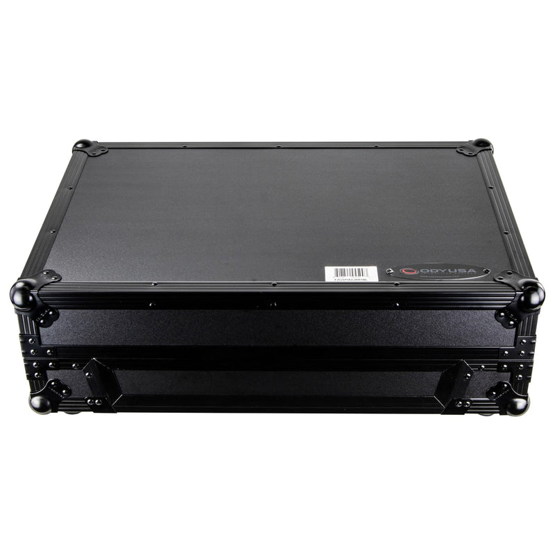 Odyssey FZGSPIXDJRR1BL Pioneer XDJ-RR Bottom 1U Rack Space Flight Case avec plateforme Glide (Noir)