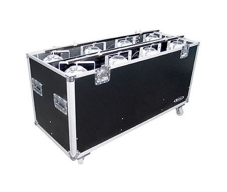 Odyssey FZPAR2W Flight-case utilitaire pour huit Par 64