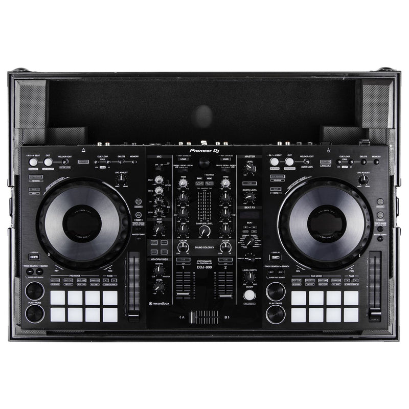 Odyssey FZPIDDJ800BL Low Profile Pioneer DDJ-800 Flight Case (Black)