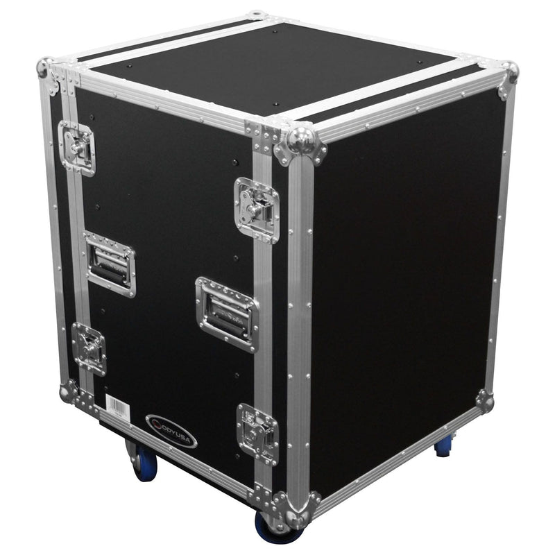 Odyssey FZS14W - Flight-case rackable 14U avec roulettes