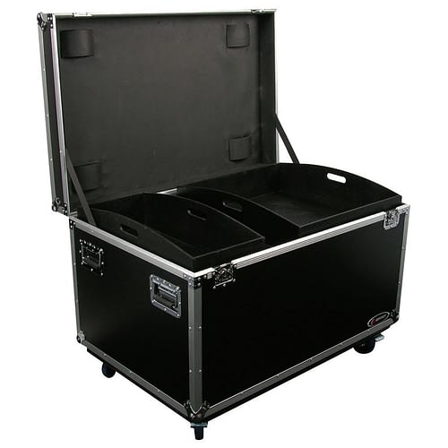 Odyssey FZUT2W - 42″ x 27″ x 23″ Interior Utility Trunk Touring Flight Case with Organizing Trays and Dividers