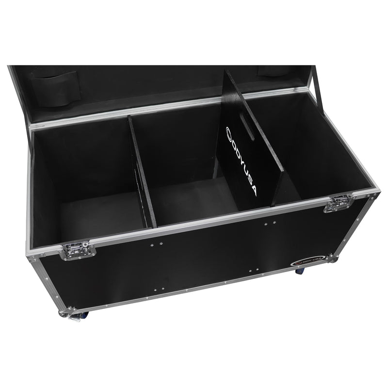 Odyssey FZUT34422WS - Flight case de tourisme pour coffre utilitaire intérieur de 41,5″ x 20″ x 19,5″ avec séparateurs d'organisation