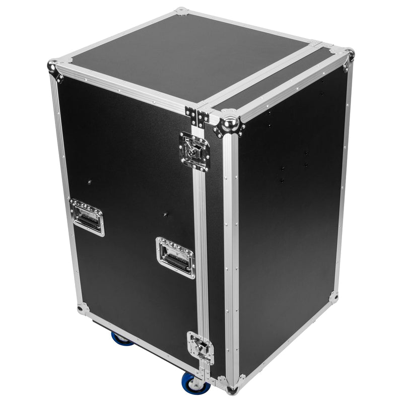 Odyssey FZWB6WDLX - Deluxe Six Drawer Workbox Tour Flight Case with Casters and Side Table