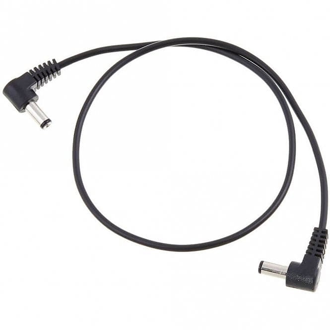 Voodoo Lab PPBAR-R6 Câble d'alimentation pour pédale à angle droit 2,1 mm 6"