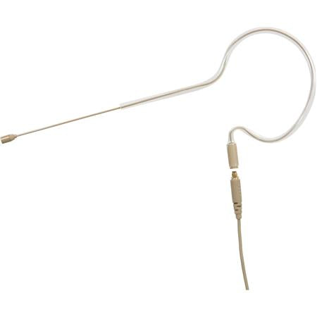 Galaxy Audio ESM8-UBG-4EV Beige Single Ear Uni-Directional Earset Microphone with 4 Cables for Electro-Voice