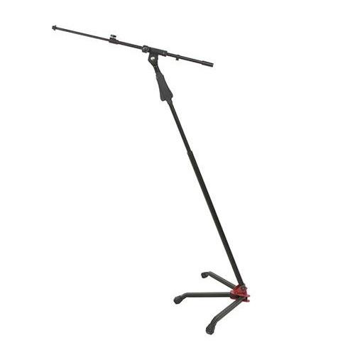 Galaxy Audio Mst-T50 Mic Stand With Tilt Swivel Legs Pistol Grip Amp Boom - Red One Music