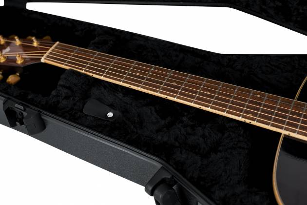 Gator GTSA-GTRDREAD TSA Series ATA Étui pour guitare acoustique Dreadnought en polyéthylène moulé